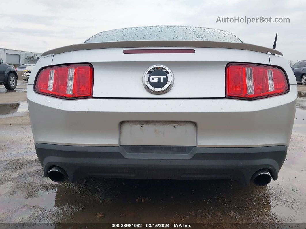 2011 Ford Mustang Gt Silver vin: 1ZVBP8CF5B5157416