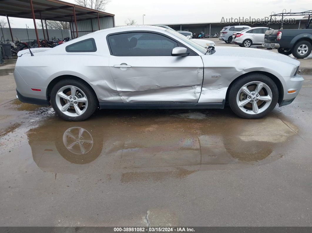 2011 Ford Mustang Gt Silver vin: 1ZVBP8CF5B5157416