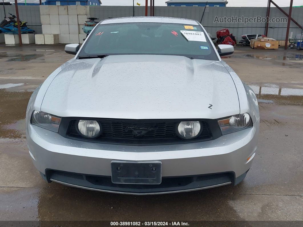 2011 Ford Mustang Gt Silver vin: 1ZVBP8CF5B5157416