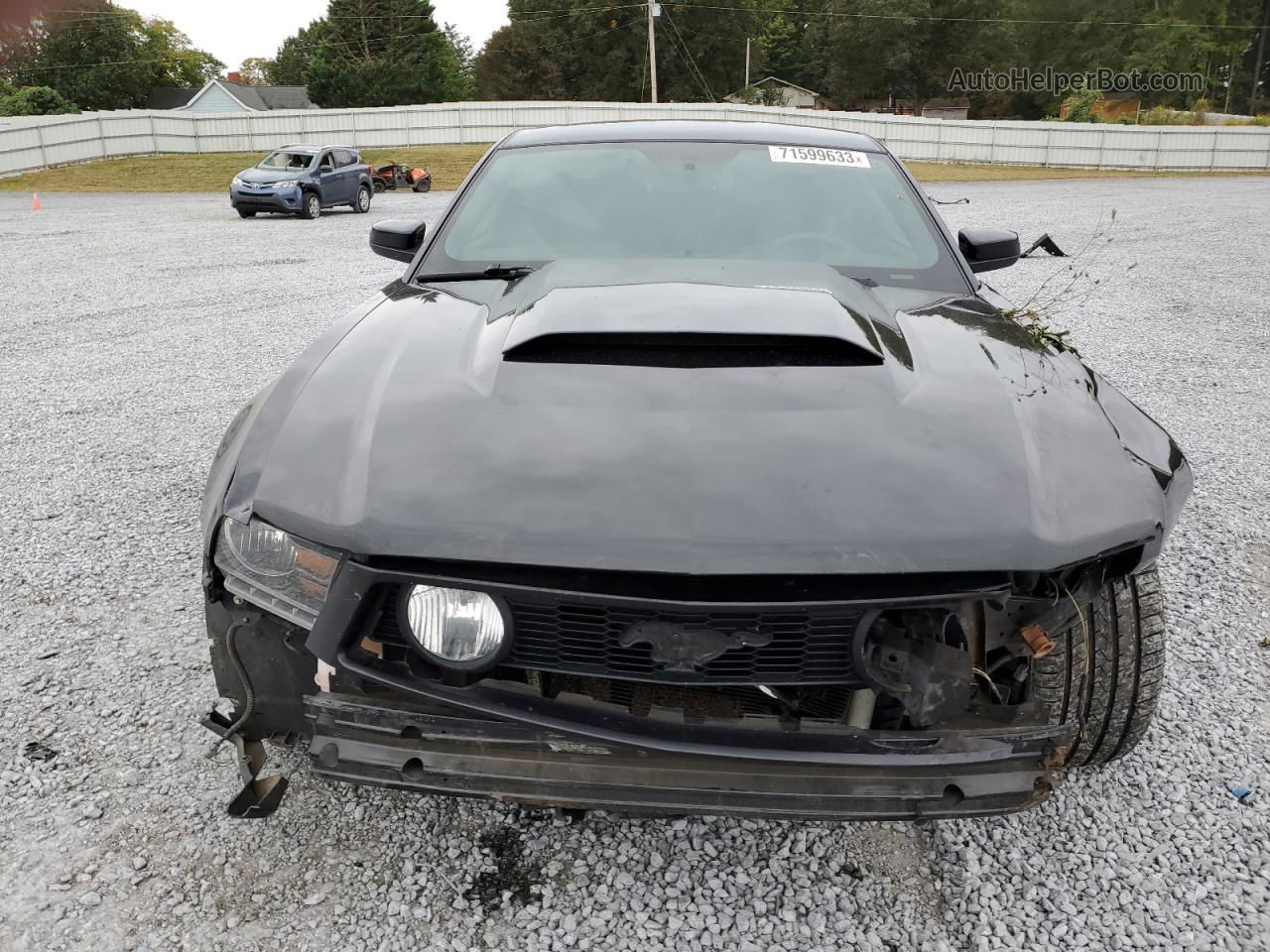 2011 Ford Mustang Gt Black vin: 1ZVBP8CF5B5162812