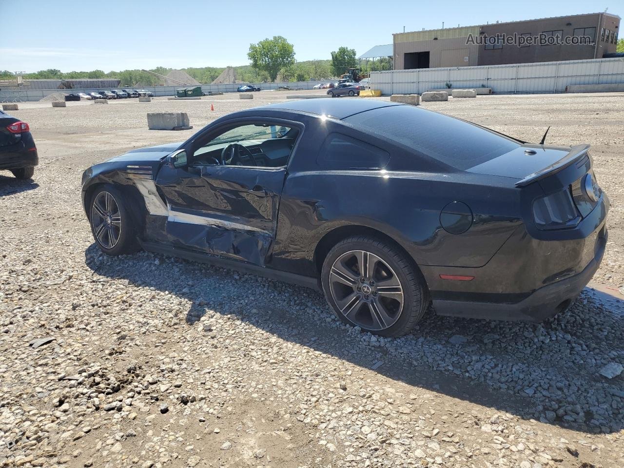 2011 Ford Mustang Gt Черный vin: 1ZVBP8CF6B5116485