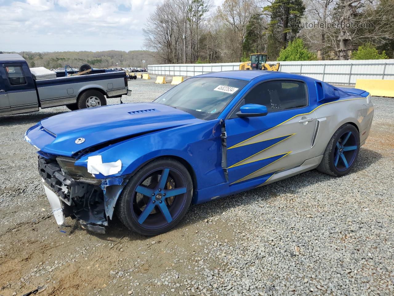 2011 Ford Mustang Gt Двухцветный vin: 1ZVBP8CF6B5144125