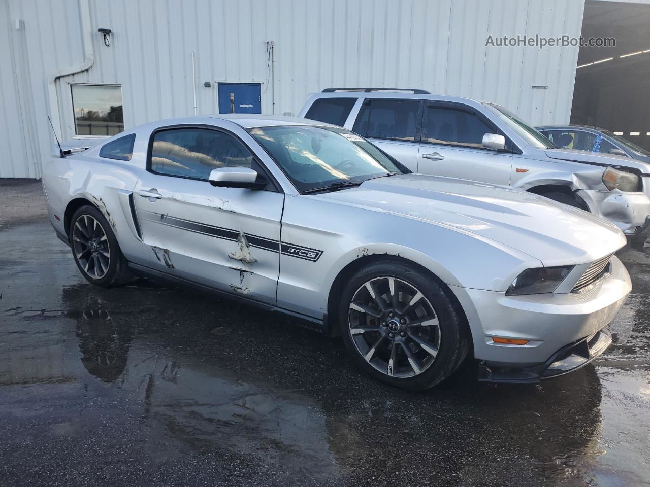 2011 Ford Mustang Gt Silver vin: 1ZVBP8CF8B5119193