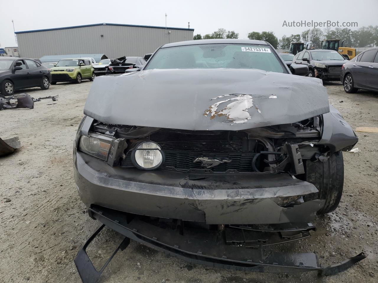 2011 Ford Mustang Gt Серый vin: 1ZVBP8CF8B5167339