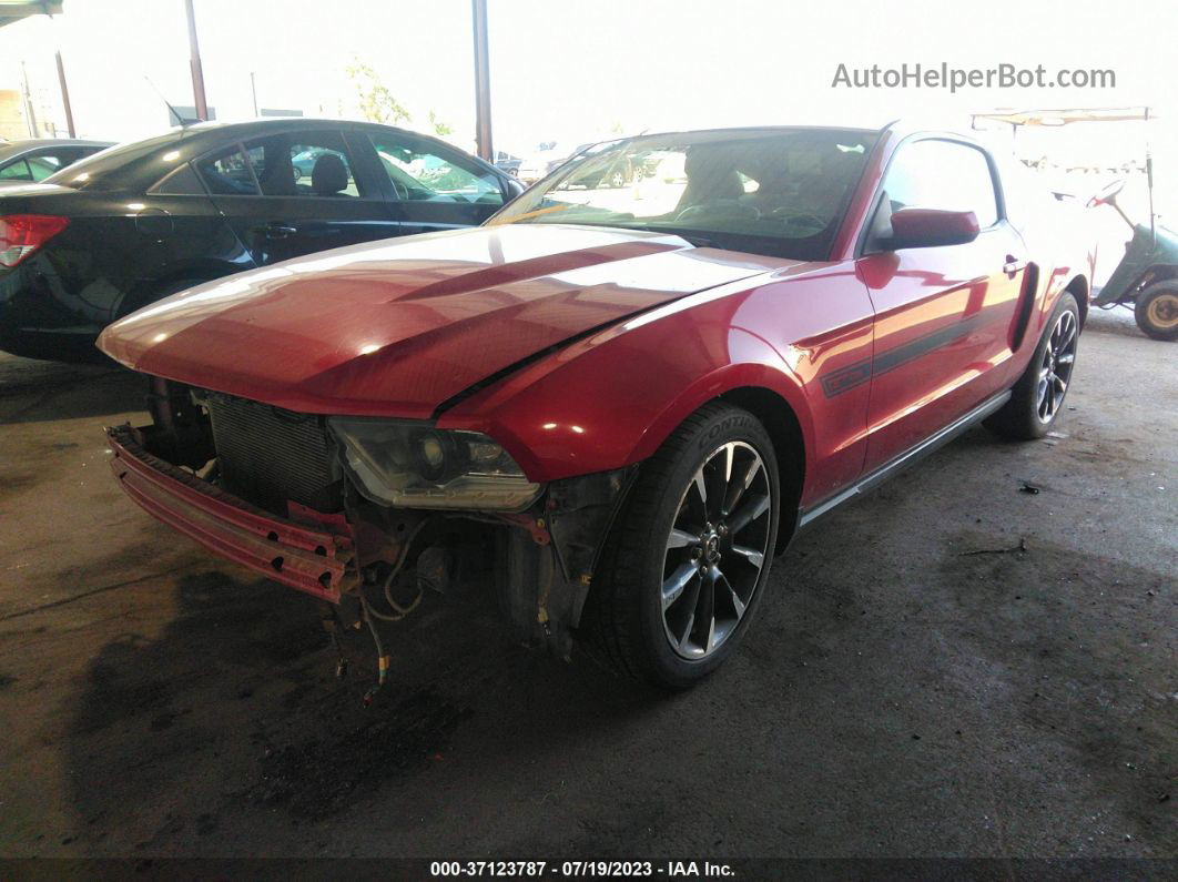 2011 Ford Mustang Gt Red vin: 1ZVBP8CF9B5161551