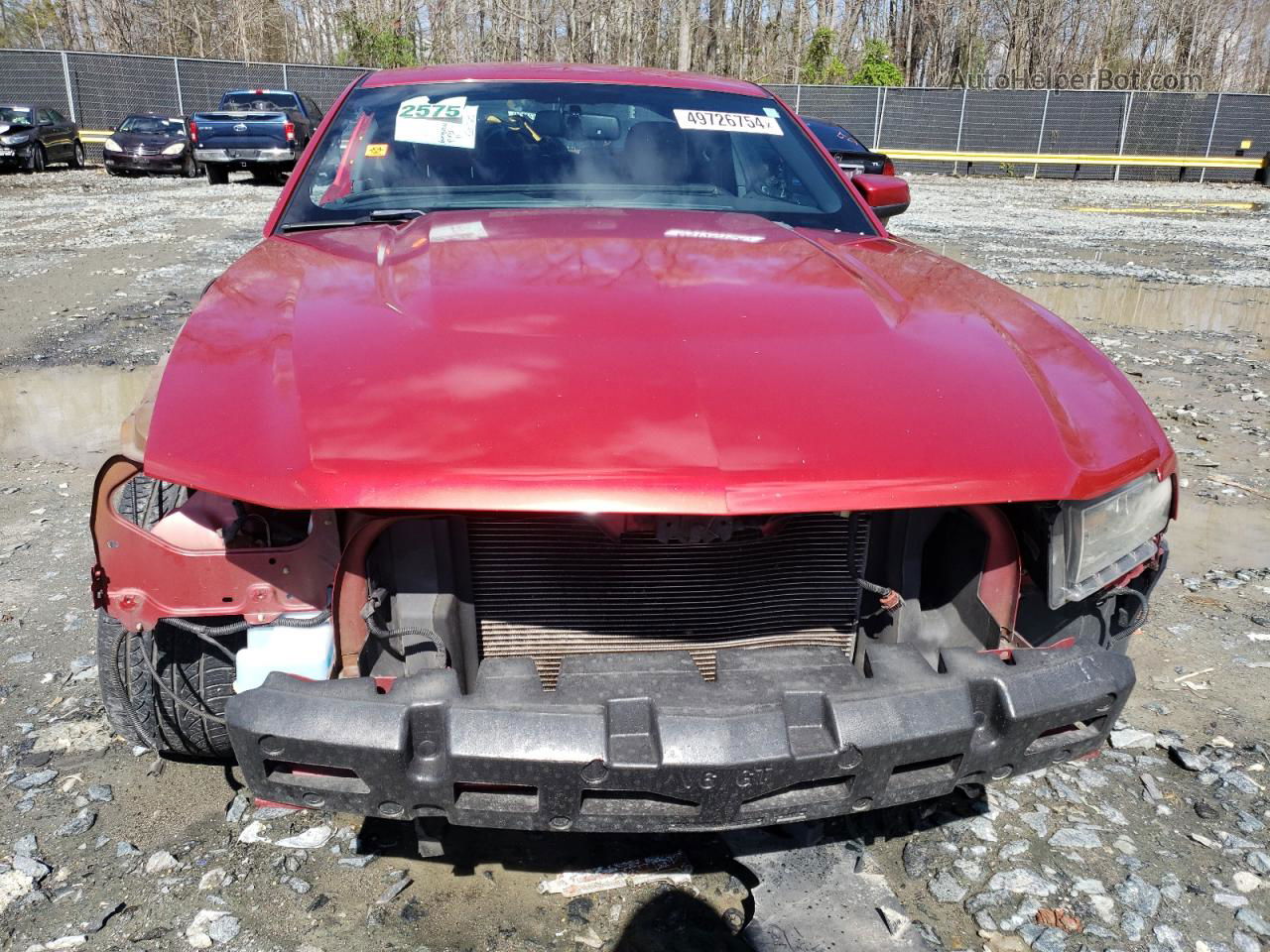 2011 Ford Mustang Gt Red vin: 1ZVBP8CF9B5162568