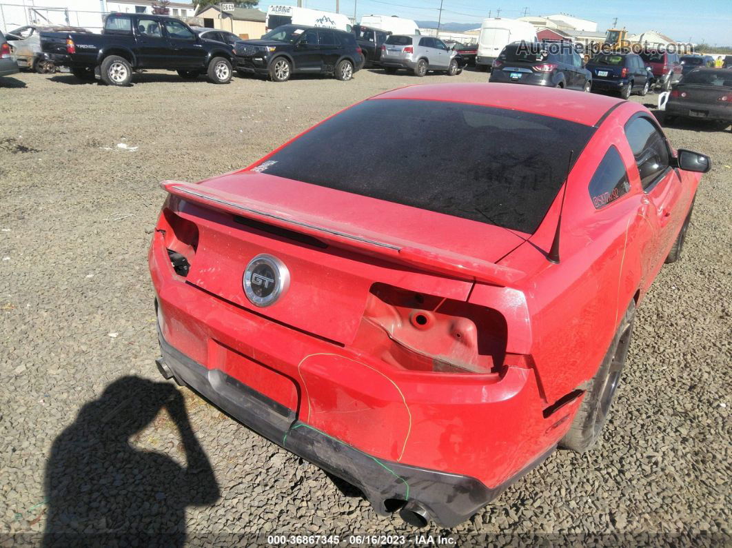 2011 Ford Mustang Gt Red vin: 1ZVBP8CF9B5169309