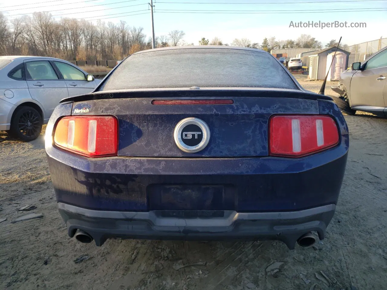 2011 Ford Mustang Gt Blue vin: 1ZVBP8CFXB5133306