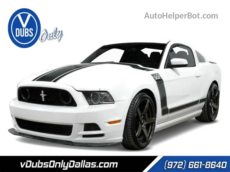 Price & History 2013 Ford Mustang Boss 302 5.0l 4v Hi-po Ti-vct V8 