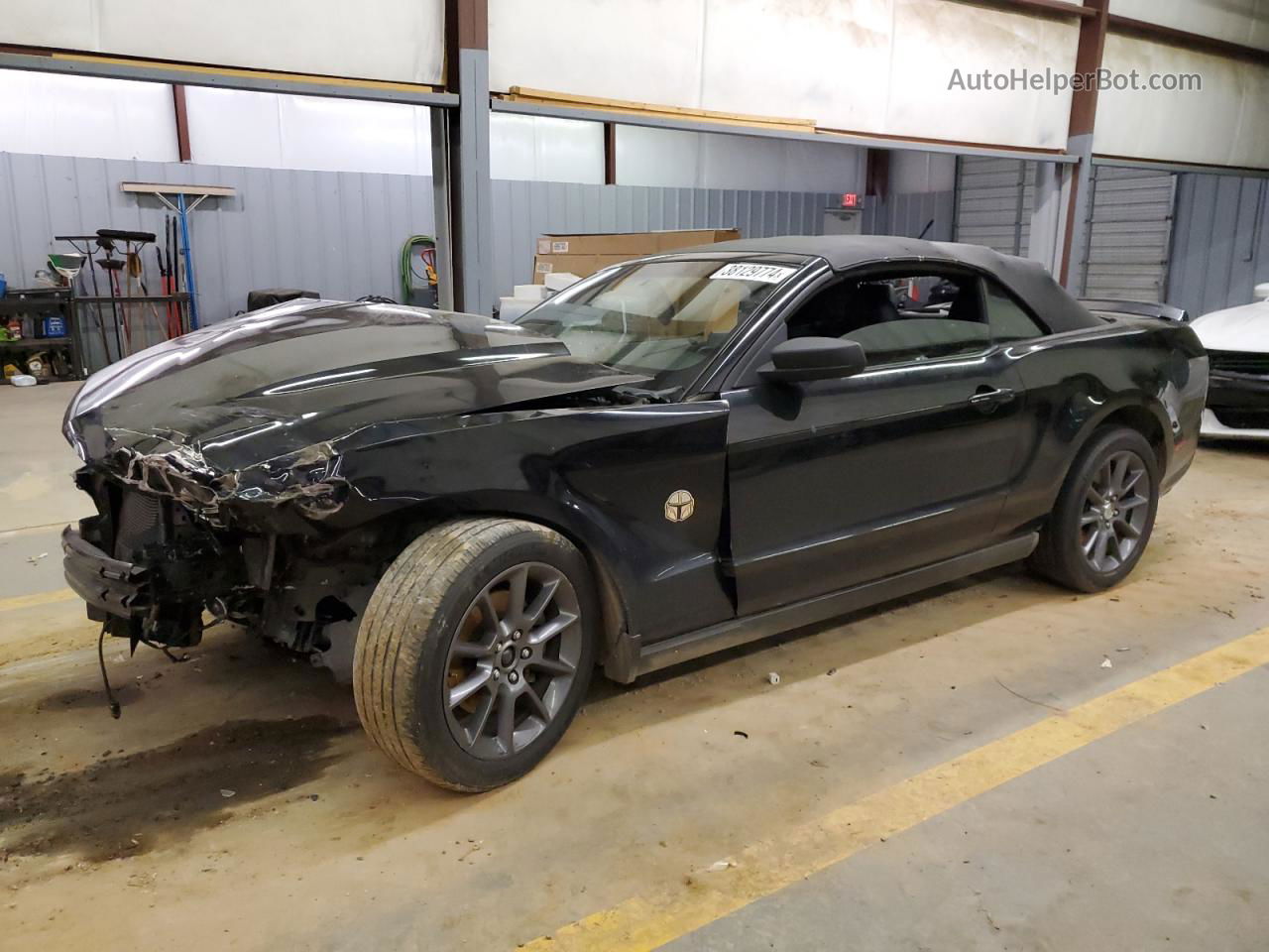 2011 Ford Mustang  Black vin: 1ZVBP8EM1B5107110