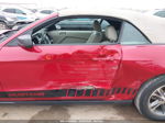 2011 Ford Mustang V6 Premium Бордовый vin: 1ZVBP8EM1B5115465