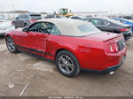 2011 Ford Mustang V6 Premium Бордовый vin: 1ZVBP8EM1B5115465