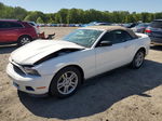 2011 Ford Mustang  White vin: 1ZVBP8EM2B5150435