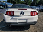 2011 Ford Mustang  White vin: 1ZVBP8EM3B5163534