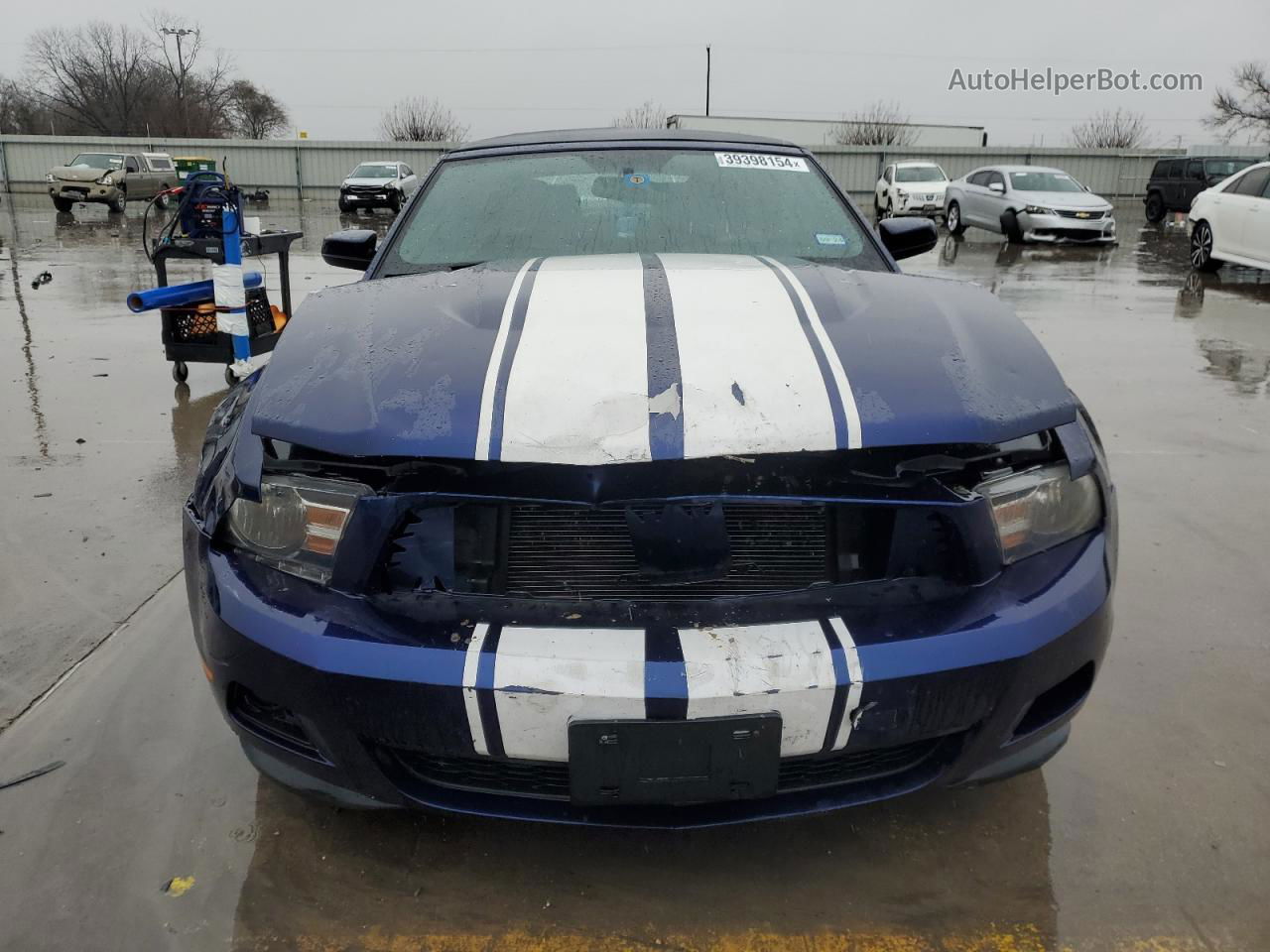 2011 Ford Mustang  Blue vin: 1ZVBP8EM4B5125102