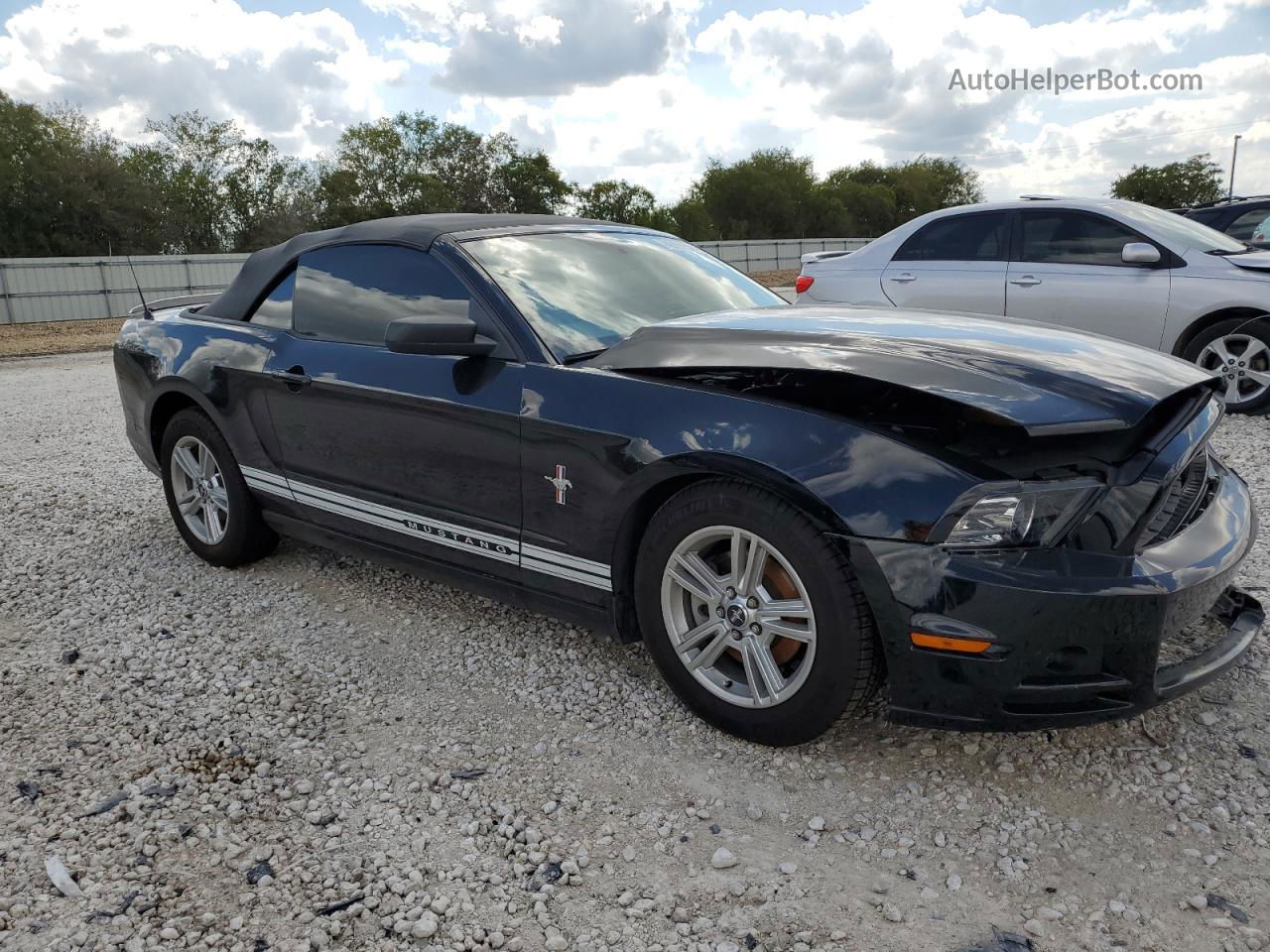 2014 Ford Mustang  Black vin: 1ZVBP8EM7E5209466