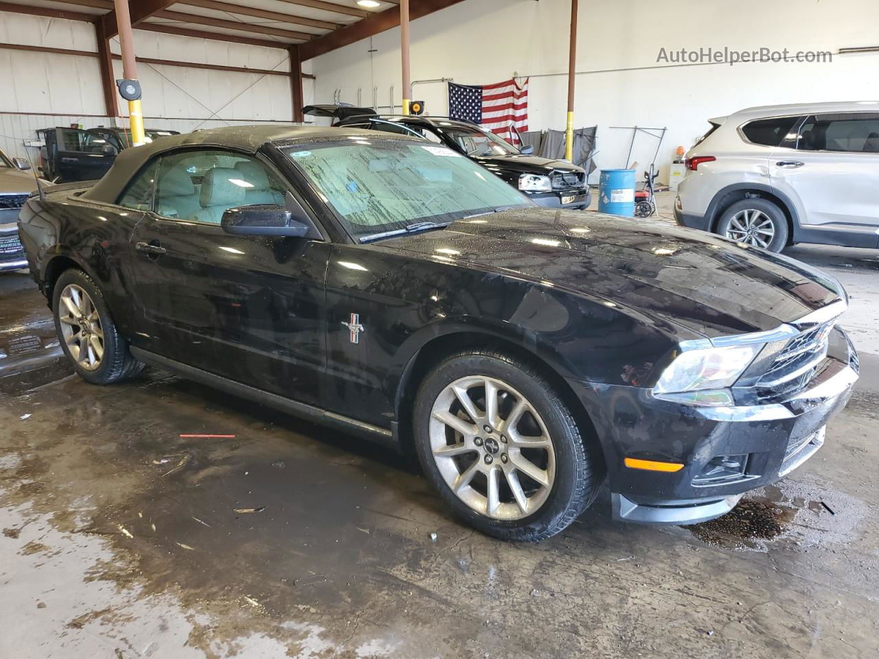 2011 Ford Mustang  Black vin: 1ZVBP8EM8B5152741