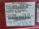 2011 Ford Mustang  Red vin: 1ZVBP8EMXB5154118