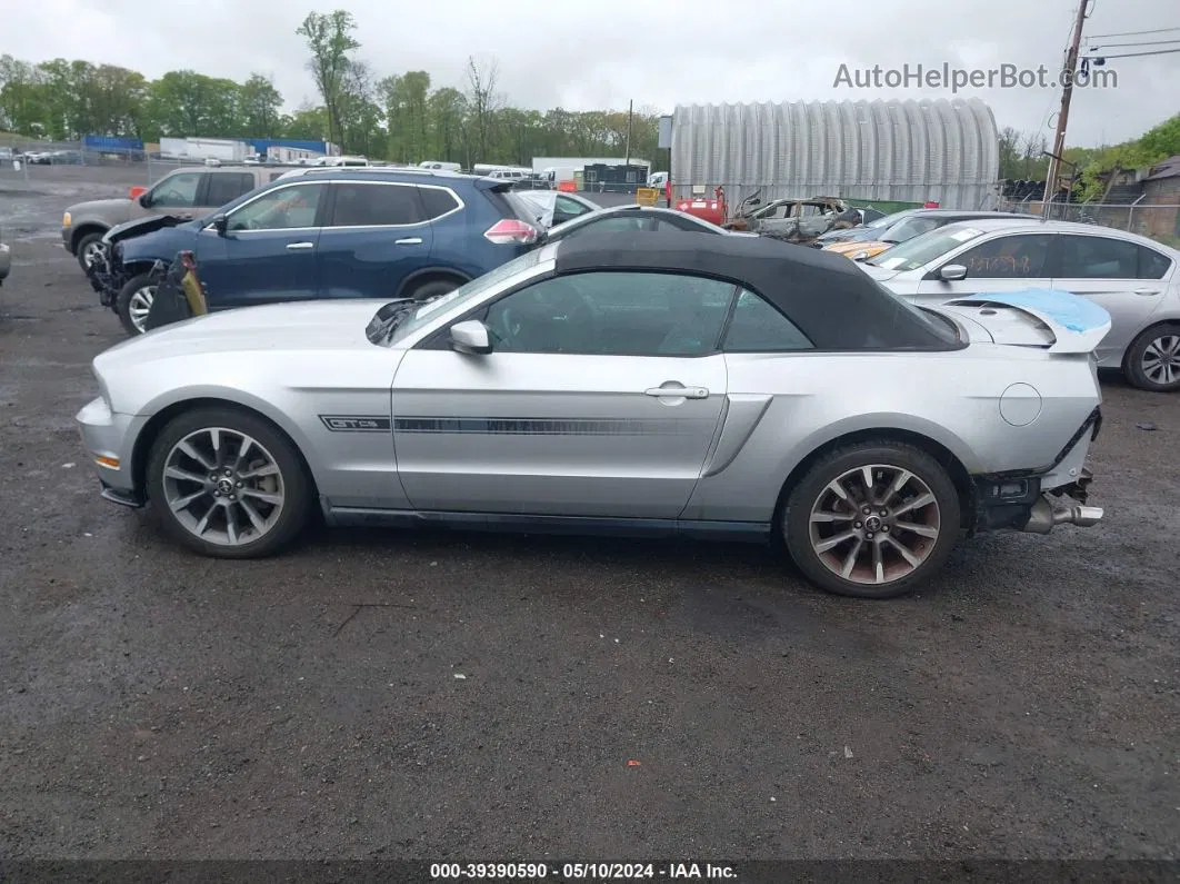 2011 Ford Mustang Gt Premium Silver vin: 1ZVBP8FF0B5116171