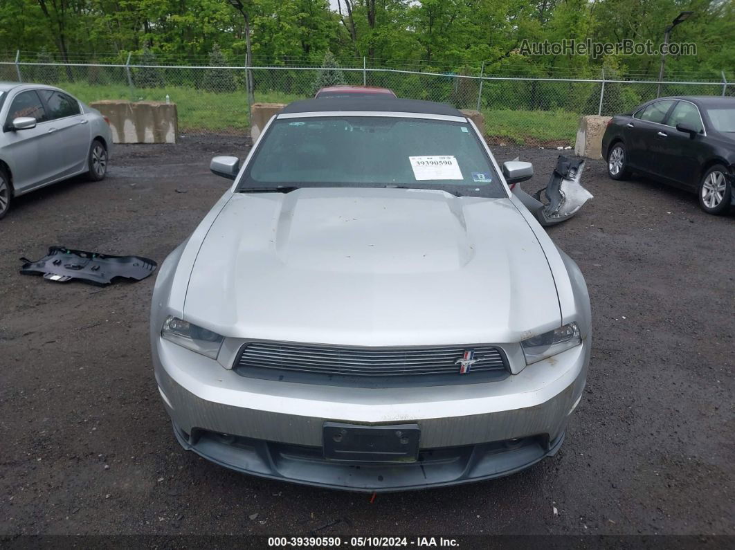 2011 Ford Mustang Gt Premium Silver vin: 1ZVBP8FF0B5116171