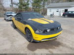 2011 Ford Mustang Gt Premium Yellow vin: 1ZVBP8FF0B5153480