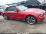 2011 Ford Mustang Gt Premium Red vin: 1ZVBP8FF8B5106794