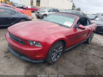 2011 Ford Mustang Gt Premium Red vin: 1ZVBP8FF8B5106794