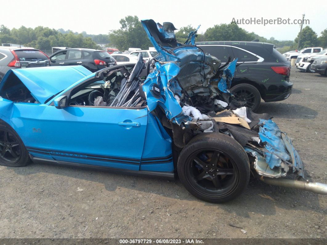 2011 Ford Mustang Gt Blue vin: 1ZVBP8FF9B5110420