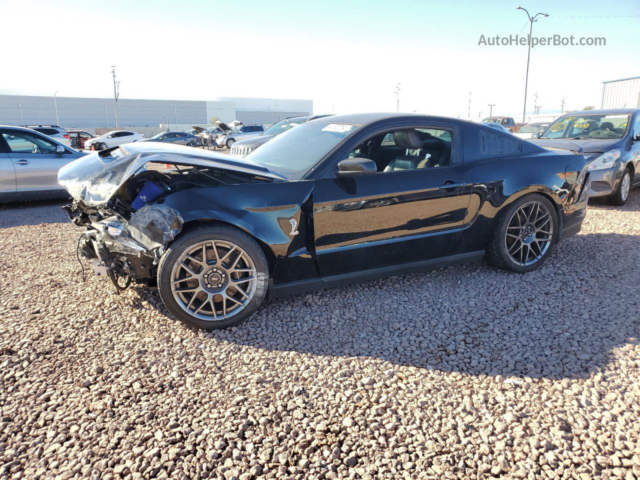 2011 Ford Mustang Shelby Gt500 Black vin: 1ZVBP8JS8B5159550