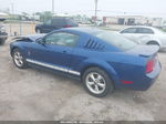 2008 Ford Mustang V6 Deluxe/v6 Premium Blue vin: 1ZVHT80N185157035