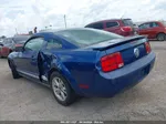 2008 Ford Mustang V6 Deluxe/v6 Premium Blue vin: 1ZVHT80N185190309