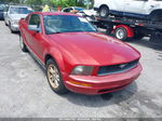 2008 Ford Mustang V6 Deluxe/v6 Premium Red vin: 1ZVHT80N285191680