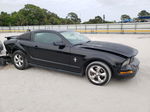 2008 Ford Mustang  Black vin: 1ZVHT80N385125770