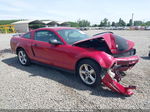 2008 Ford Mustang V6 Deluxe/v6 Premium Red vin: 1ZVHT80N385164990