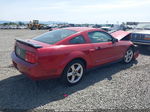 2008 Ford Mustang V6 Deluxe/v6 Premium Red vin: 1ZVHT80N385164990