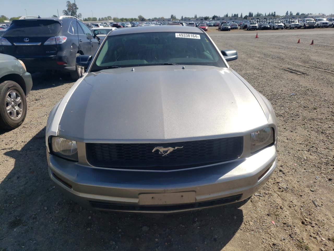 2008 Ford Mustang  Серебряный vin: 1ZVHT80N585109635