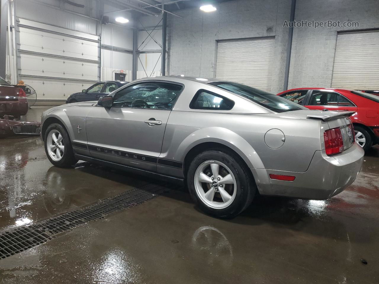 2008 Ford Mustang  Gray vin: 1ZVHT80N585117489