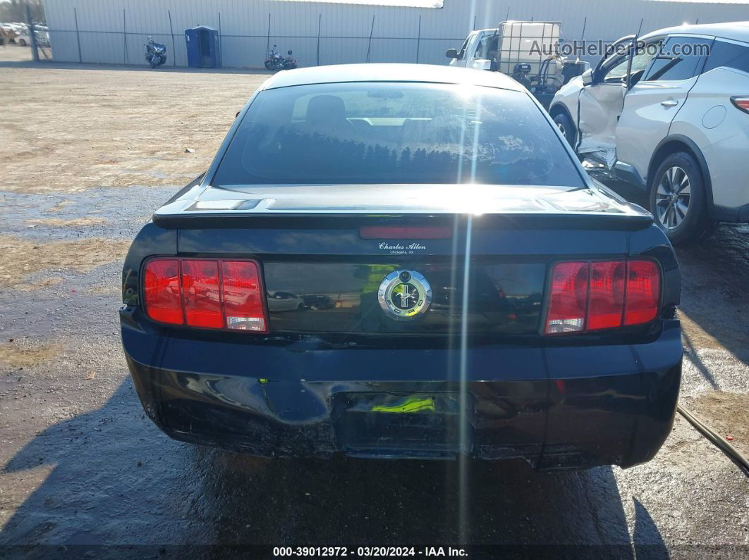 2008 Ford Mustang V6 Deluxe/v6 Premium Black vin: 1ZVHT80N585201263