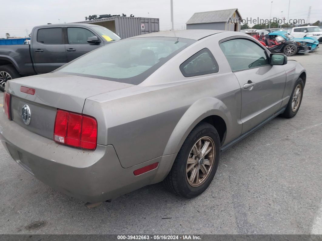 2008 Ford Mustang V6 Deluxe Gray vin: 1ZVHT80N785132849