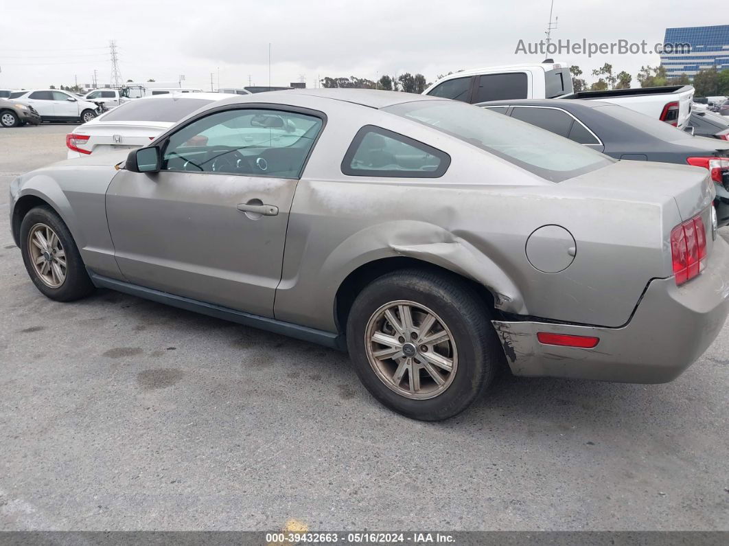 2008 Ford Mustang V6 Deluxe Gray vin: 1ZVHT80N785132849