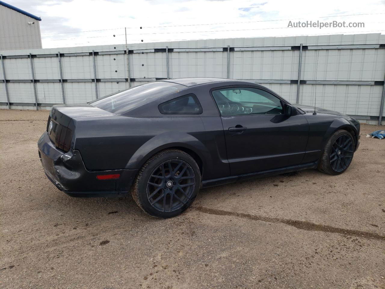 2008 Ford Mustang  Gray vin: 1ZVHT80NX85129296