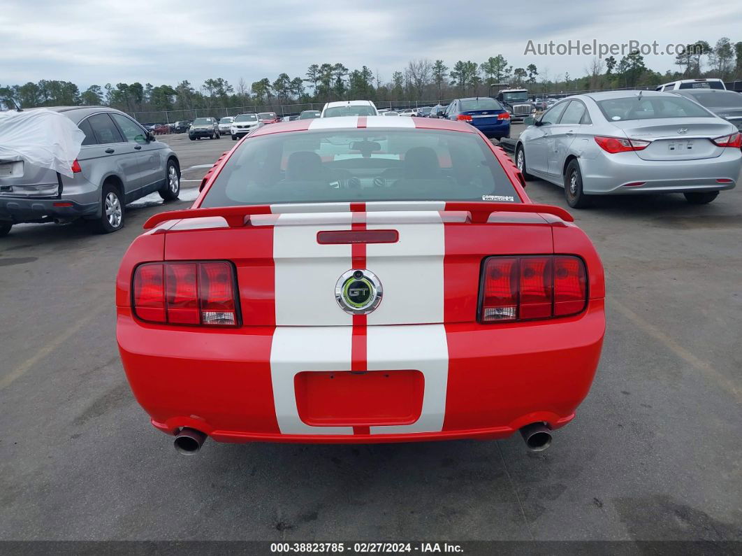 2008 Ford Mustang Gt Deluxe/gt Premium Red vin: 1ZVHT82H185159830