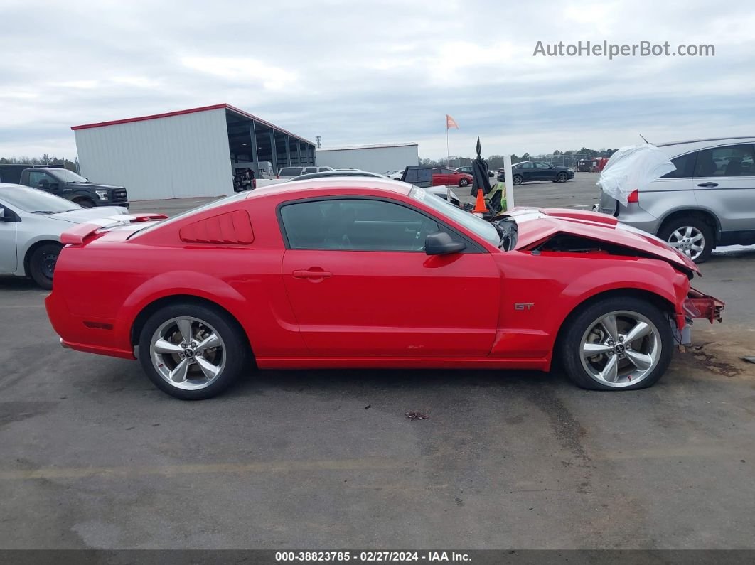 2008 Ford Mustang Gt Deluxe/gt Premium Red vin: 1ZVHT82H185159830