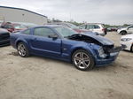 2008 Ford Mustang Gt Синий vin: 1ZVHT82H385154905