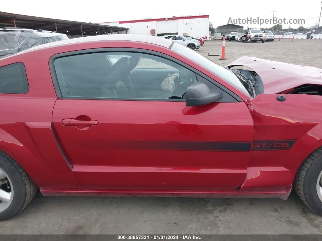 2008 Ford Mustang Gt Deluxe/gt Premium Red vin: 1ZVHT82H485151544