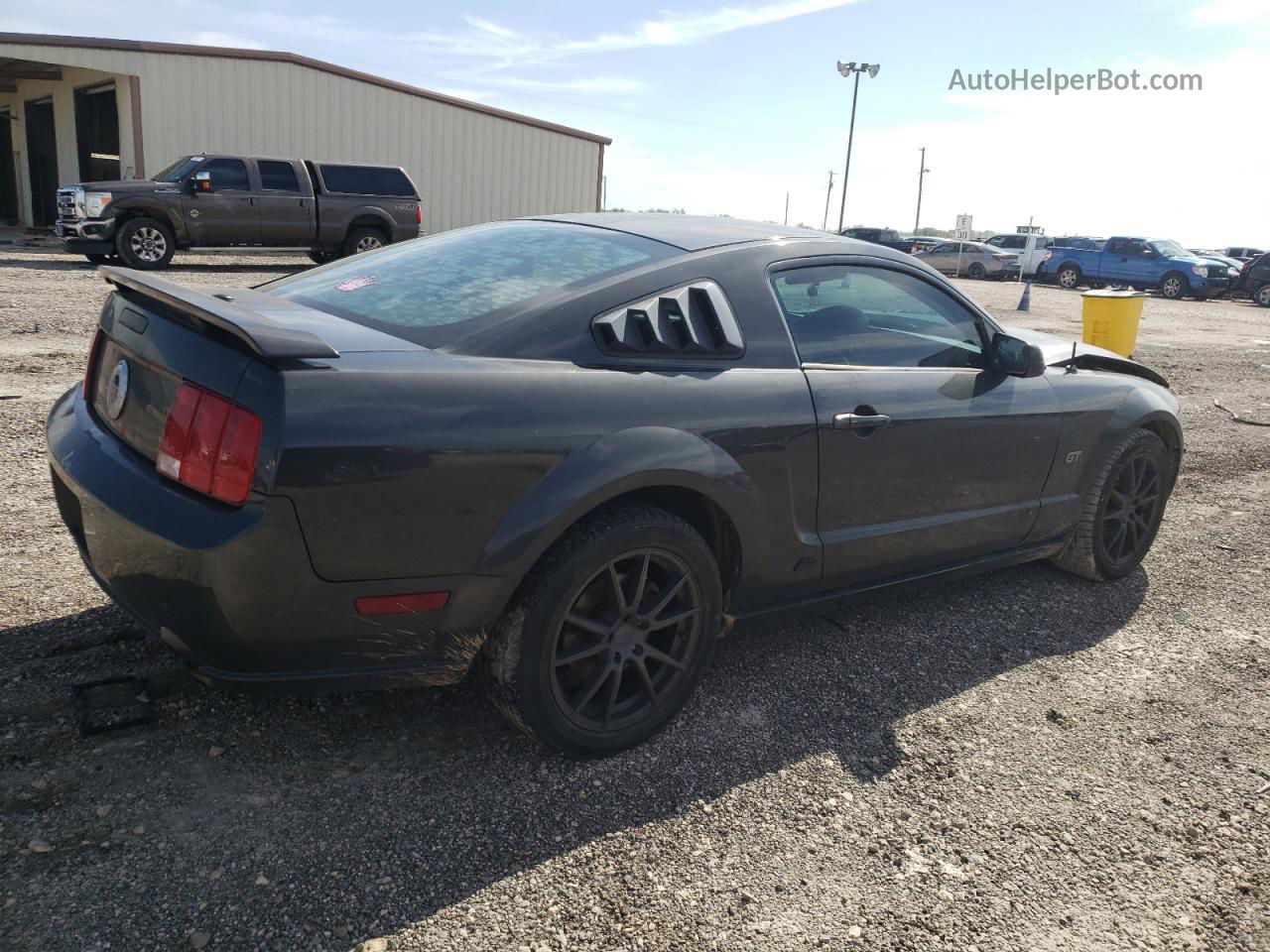 2008 Ford Mustang Gt Charcoal vin: 1ZVHT82H585198291