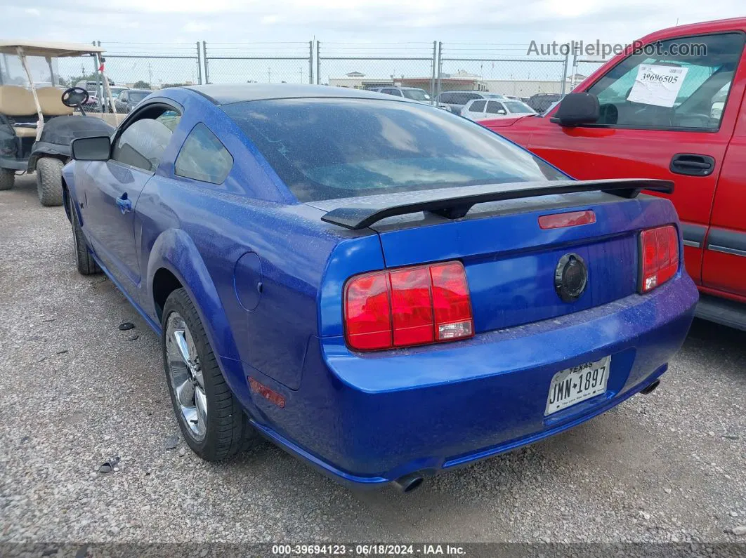 2008 Ford Mustang Gt Deluxe/gt Premium Blue vin: 1ZVHT82H985189786