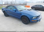 2008 Ford Mustang V6 Deluxe/v6 Premium Blue vin: 1ZVHT84N285140495