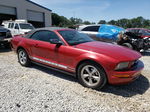 2008 Ford Mustang  Maroon vin: 1ZVHT84N585188993