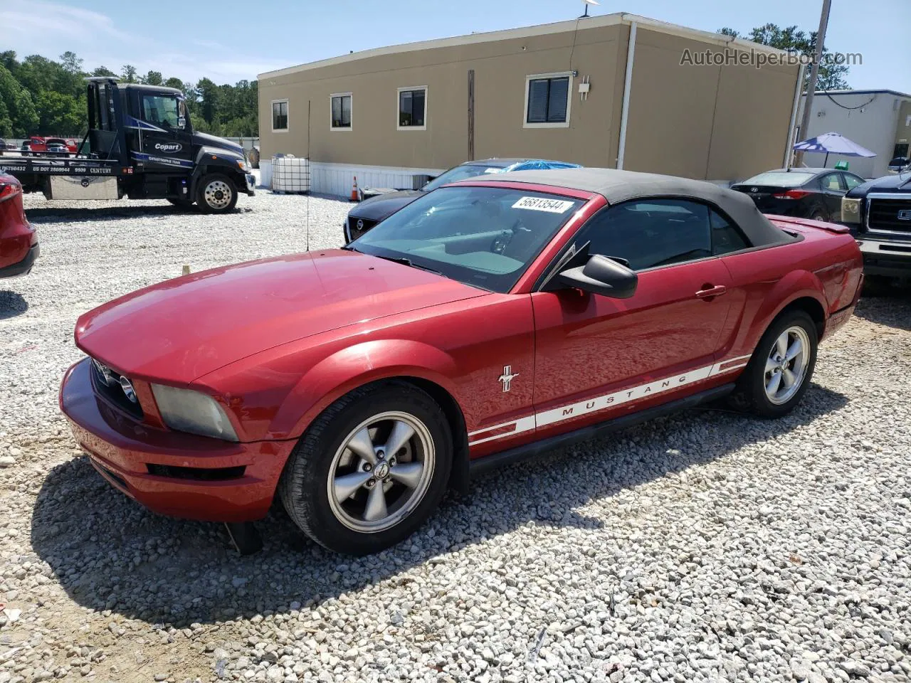 2008 Ford Mustang  Maroon vin: 1ZVHT84N585188993